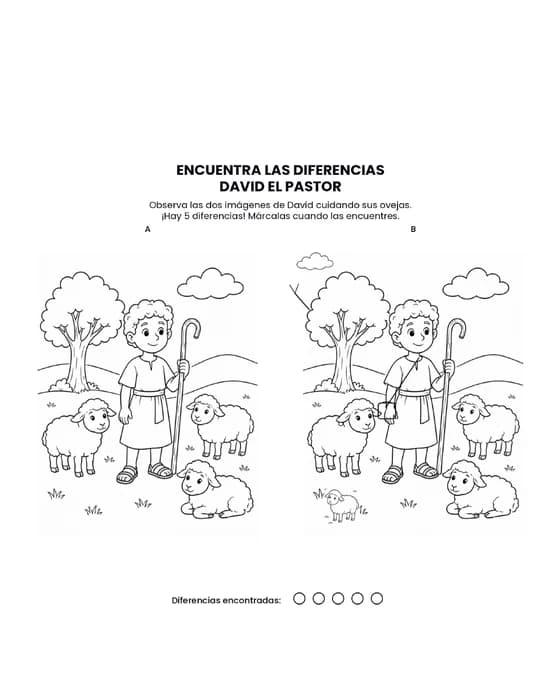Actividad: Diferencias con David